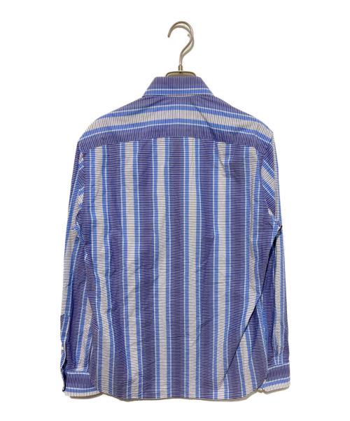 LOUIS VUITTON（ルイ ヴィトン）LOUIS VUITTON (ルイ ヴィトン) ストライプシャツ ブルー×ホワイト サイズ:XSの古着・服飾アイテム