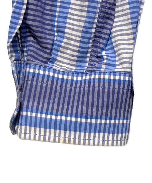 LOUIS VUITTON（ルイ ヴィトン）LOUIS VUITTON (ルイ ヴィトン) ストライプシャツ ブルー×ホワイト サイズ:XSの古着・服飾アイテム
