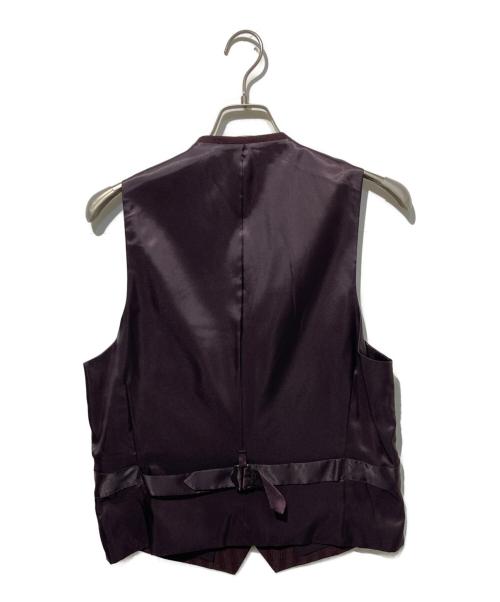 GARNIER（ガルニエ）GARNIER (ガルニエ) 3ピースセットアップスーツ ボルドー サイズ:Mの古着・服飾アイテム