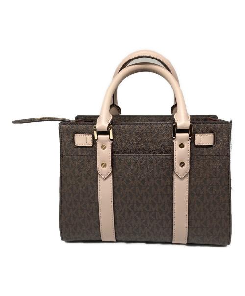 MICHAEL KORS（マイケルコース）MICHAEL KORS (マイケルコース) ハンドバッグ ブラウンの古着・服飾アイテム