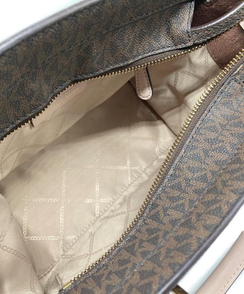 MICHAEL KORS（マイケルコース）MICHAEL KORS (マイケルコース) ハンドバッグ ブラウンの古着・服飾アイテム