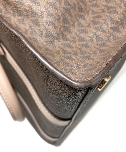 MICHAEL KORS（マイケルコース）MICHAEL KORS (マイケルコース) ハンドバッグ ブラウンの古着・服飾アイテム