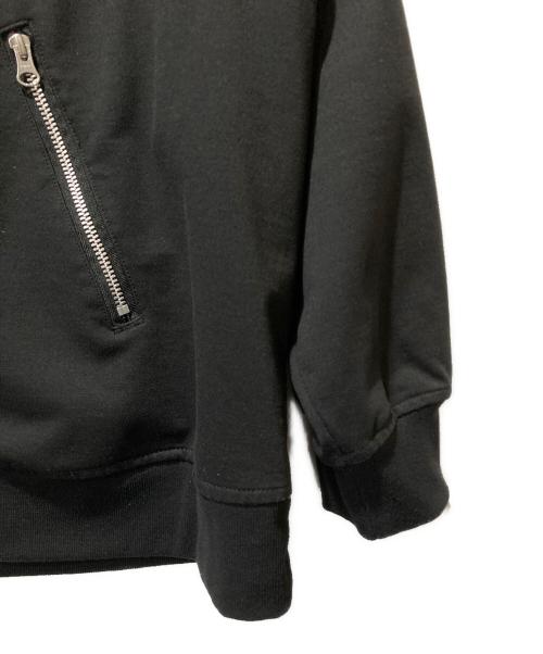 ZUCCA（ズッカ）ZUCCA (ズッカ) ジップパーカー ブラック サイズ:Mの古着・服飾アイテム