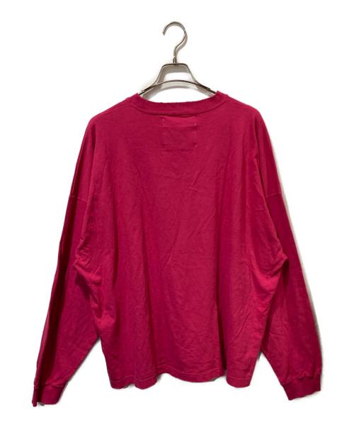 DAIRIKU（ダイリク）DAIRIKU (ダイリク) SCHOOL Embroidery Vintage Tee ピンク サイズ:freeの古着・服飾アイテム