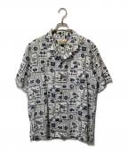 patalohaパタロハ）の古着「オピヒマンアロハシャツ」｜ネイビー