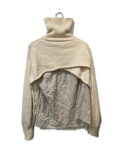 Midorikawa（ミドリカワ）Midorikawa (ミドリカワ) TURTLENECK ALPACA ホワイト サイズ:freeの古着・服飾アイテム