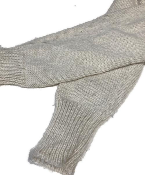 Midorikawa（ミドリカワ）Midorikawa (ミドリカワ) TURTLENECK ALPACA ホワイト サイズ:freeの古着・服飾アイテム