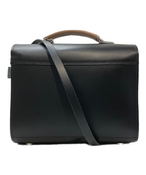 ZATCHELS（ザッチェルズ）ZATCHELS (ザッチェルズ) 2WAYバッグ ブラック×ベージュの古着・服飾アイテム
