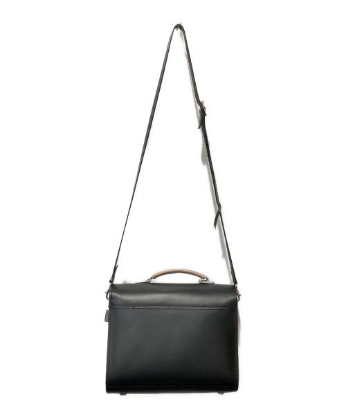 ZATCHELS（ザッチェルズ）ZATCHELS (ザッチェルズ) 2WAYバッグ ブラック×ベージュの古着・服飾アイテム
