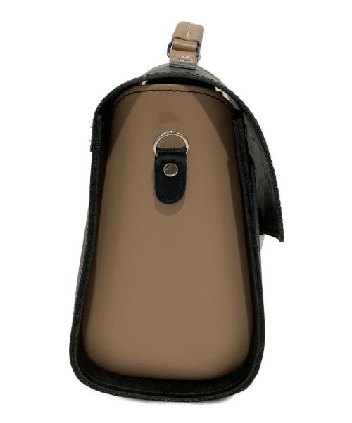 ZATCHELS（ザッチェルズ）ZATCHELS (ザッチェルズ) 2WAYバッグ ブラック×ベージュの古着・服飾アイテム