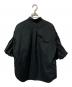 noir kei ninomiya (ノワール ケイ ニノミヤ) フリル五分袖ブラウス ブラック サイズ:S：14000円