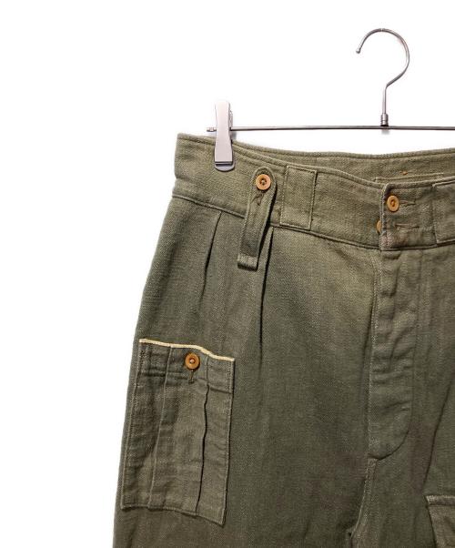 NIGEL CABOURN（ナイジェルケーボン）NIGEL CABOURN (ナイジェルケーボン) BRITISH ARMY PANTSブリティッシュアーミーパンツ カーキ サイズ:SIZE 34の古着・服飾アイテム