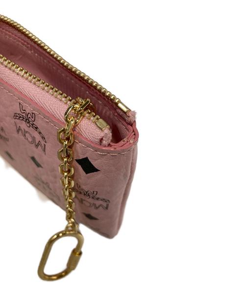 MCM（エムシーエム）MCM (エムシーエム) AREN ヴィセトス カードケース ピンクの古着・服飾アイテム