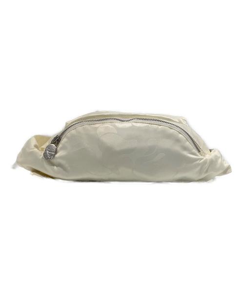 A BATHING APE（アベイシングエイプ）A BATHING APE (アベイシングエイプ) TONAL SOLID CAMO WAIST BAG Mトーナル ソリッド カモ ウエスト バッグ エム ホワイトの古着・服飾アイテム