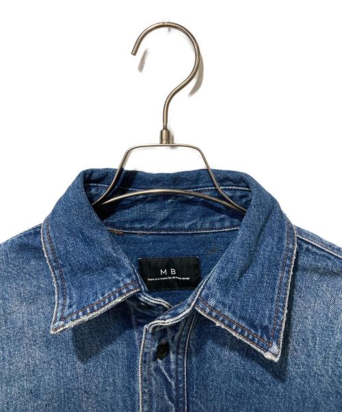 mb（エムビー）mb (エムビー) ハイエンド ヴィンテージデニムシャツ インディゴ サイズ:Sの古着・服飾アイテム