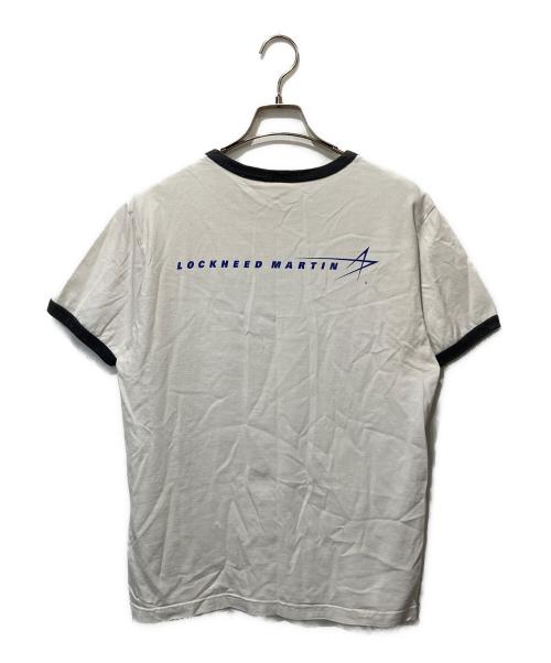 BUZZ RICKSON'S（バズリクソンズ）BUZZ RICKSON'S (バズリクソンズ) スカンワークリンガーtシャツ ホワイト サイズ:Mの古着・服飾アイテム