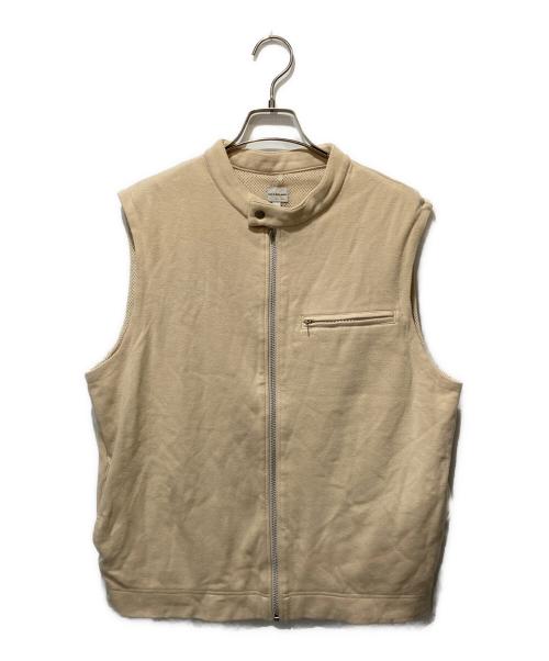 Calvin Klein（カルバンクライン）Calvin Klein (カルバンクライン) ジップベスト ベージュ サイズ:Mの古着・服飾アイテム