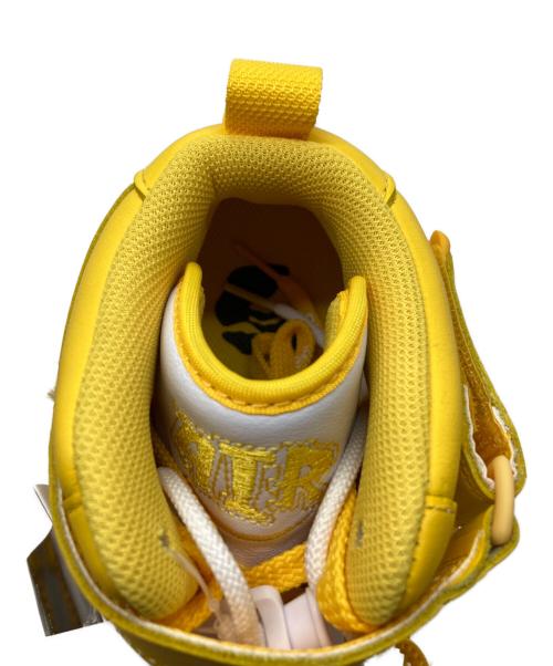 NIKE（ナイキ）NIKE (ナイキ) OFFWHITE (オフホワイト) AIR FORCE 1 MID SP LTHR イエロー サイズ:28.5 未使用品の古着・服飾アイテム