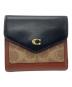 COACH（コーチ）の古着「3つ折り財布」｜ブラウン×ブラック
