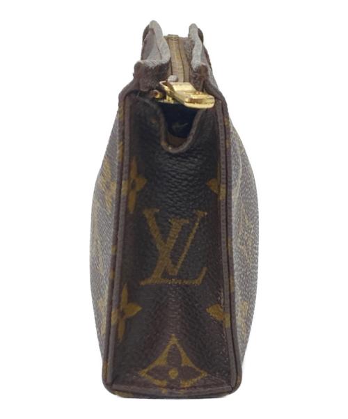LOUIS VUITTON（ルイ ヴィトン）LOUIS VUITTON (ルイ ヴィトン) モノグラム ポシェット ブラウンの古着・服飾アイテム
