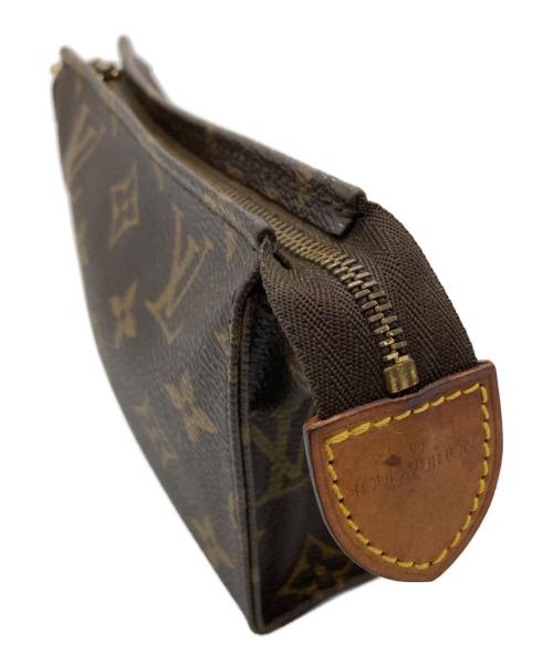 LOUIS VUITTON（ルイ ヴィトン）LOUIS VUITTON (ルイ ヴィトン) モノグラム ポシェット ブラウンの古着・服飾アイテム