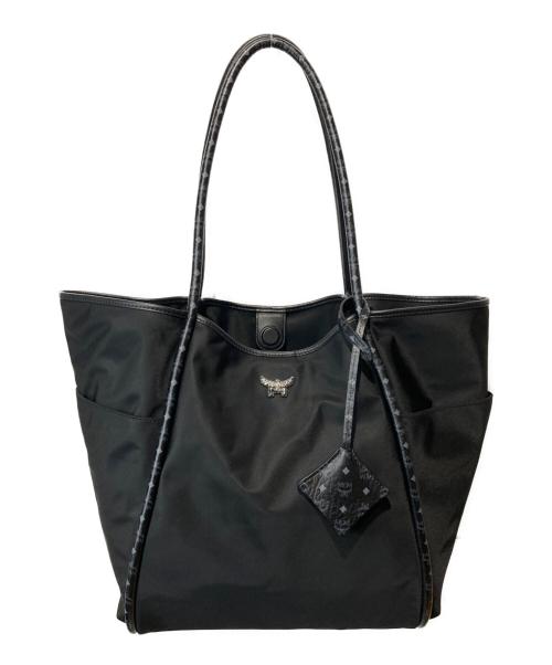 MCM（エムシーエム）MCM (エムシーエム) Aren Mama ショッパーバッグ ブラックの古着・服飾アイテム