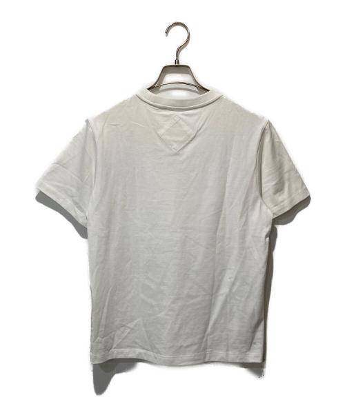 MCM（エムシーエム）MCM (エムシーエム) ロゴプリントオーガニックコットン ホワイト サイズ:Mの古着・服飾アイテム
