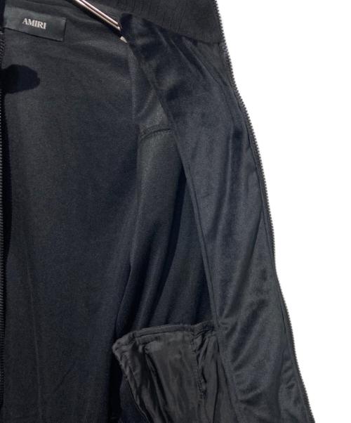 AMIRI（アミリ）AMIRI (アミリ) Velvet Track Jacket ブラック サイズ:48の古着・服飾アイテム