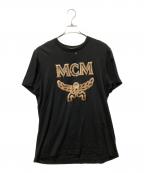 MCMエムシーエム）の古着「クラシックロゴTシャツ」｜ブラック