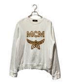 MCMエムシーエム）の古着「クラシックロゴスウェット」｜ホワイト