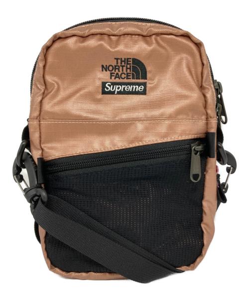 SUPREME（シュプリーム）Supreme (シュプリーム) THE NORTH FACE (ザ ノース フェイス) ショルダーバッグ ベージュ×ブラックの古着・服飾アイテム