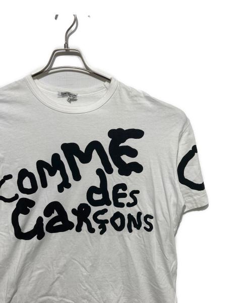 COMME des GARCONS（コムデギャルソン）COMME des GARCONS (コムデギャルソン) プリントTシャツ ホワイト サイズ:Sの古着・服飾アイテム