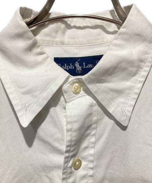 RALPH LAUREN（ラルフローレン）RALPH LAUREN (ラルフローレン) ボタンダウンシャツ ホワイト サイズ:Mの古着・服飾アイテム