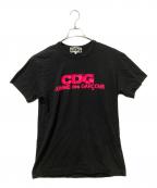 CDGシーディージー）の古着「ogo Print T-Shirtロゴプリントtシャツ」｜ブラック