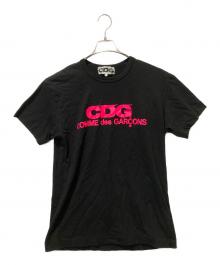 CDG（シーディージー）の古着「ogo Print T-Shirtロゴプリントtシャツ」｜ブラック