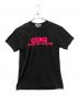 CDG（シーディージー）の古着「ogo Print T-Shirtロゴプリントtシャツ」｜ブラック