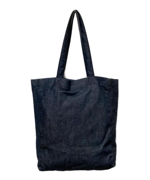 A.P.C.（アーペーセー）A.P.C. (アーペーセー) sacai (サカイ) リバーシブルトートバッグ インディゴの古着・服飾アイテム