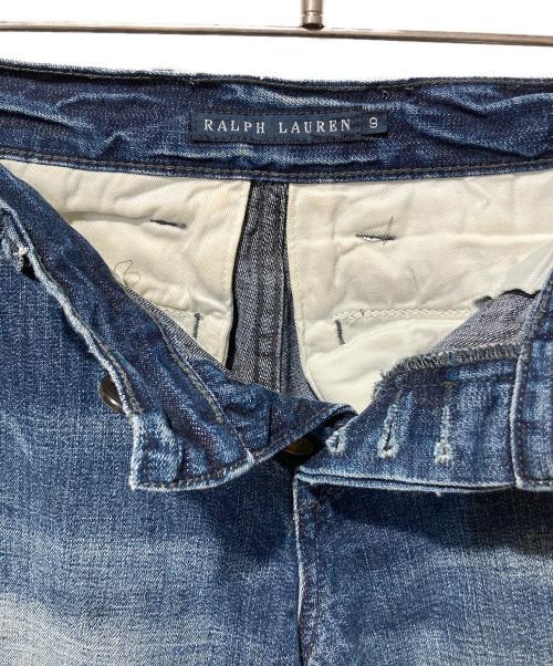 RALPH LAUREN（ラルフローレン）RALPH LAUREN (ラルフローレン) フレアデニムパンツ インディゴ サイズ:9の古着・服飾アイテム