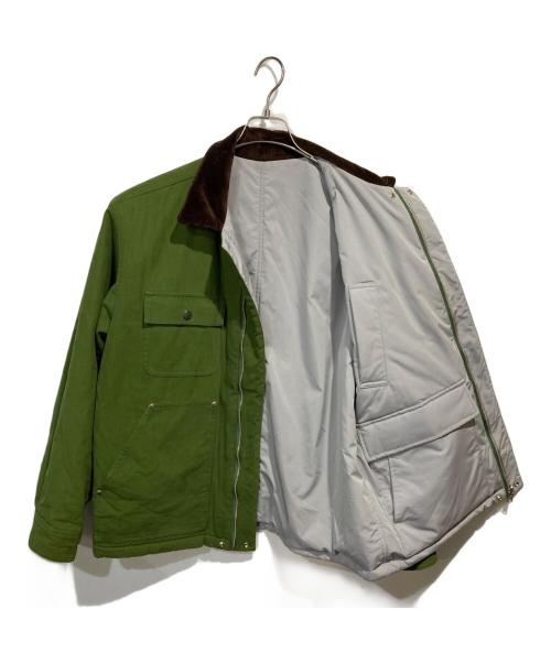 X-LARGE（エクストララージ）X-LARGE (エクストララージ) REVERSIBLE WORK JACKET カーキ サイズ:Ⅼの古着・服飾アイテム