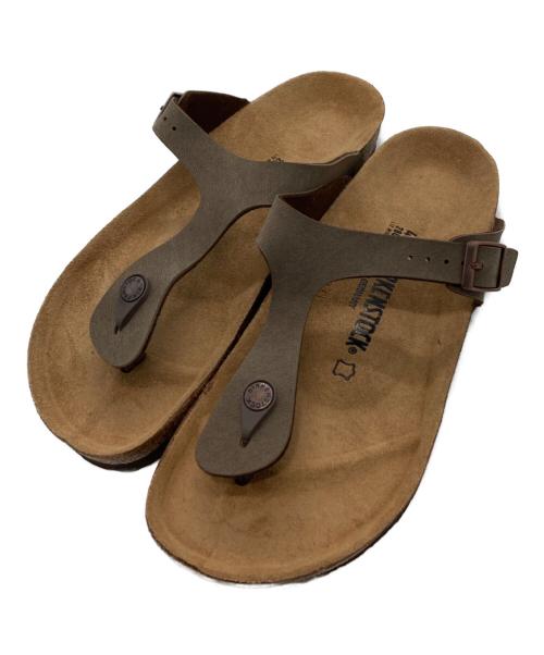 BIRKENSTOCK（ビルケンシュトック）BIRKENSTOCK (ビルケンシュトック) Gizeh サンダル ブラウン サイズ:28の古着・服飾アイテム