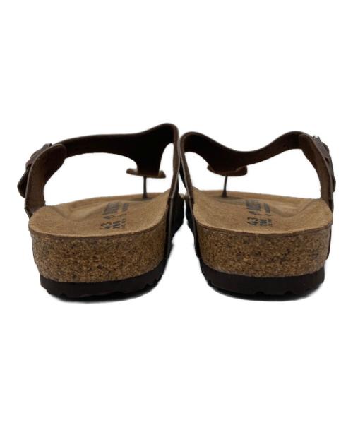 BIRKENSTOCK（ビルケンシュトック）BIRKENSTOCK (ビルケンシュトック) Gizeh サンダル ブラウン サイズ:28の古着・服飾アイテム
