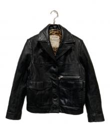 Zadig&Voltaire（ザディグエヴォルテール）の古着「レザージャケット」｜ブラック