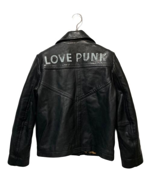 Zadig&Voltaire（ザディグエヴォルテール）Zadig&Voltaire (ザディグエヴォルテール) レザージャケット ブラック サイズ:38の古着・服飾アイテム