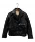 Zadig&Voltaire（ザディグエヴォルテール）の古着「レザージャケット」｜ブラック