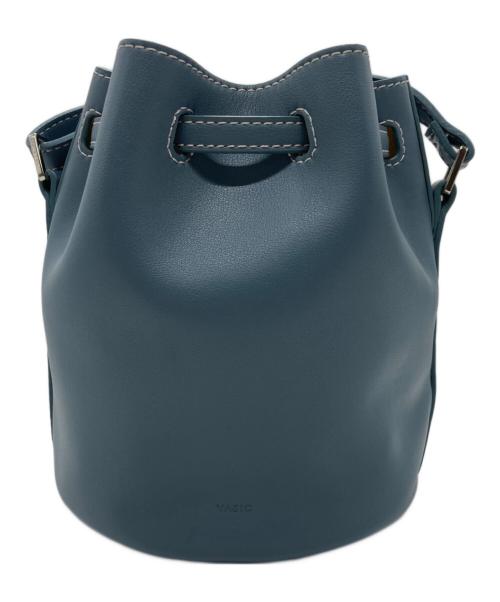 VASIC（ヴァジック）VASIC (ヴァジック) ドローストリングショルダーバッグ ブルーの古着・服飾アイテム