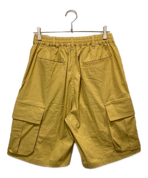 KEBOZ（ケボズ）KEBOZ (ケボズ) ハーフカーゴパンツ イエロー サイズ:Lの古着・服飾アイテム