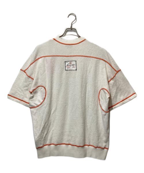 DIESEL（ディーゼル）DIESEL (ディーゼル) 半袖スウェット ホワイト サイズ:L 未使用品の古着・服飾アイテム