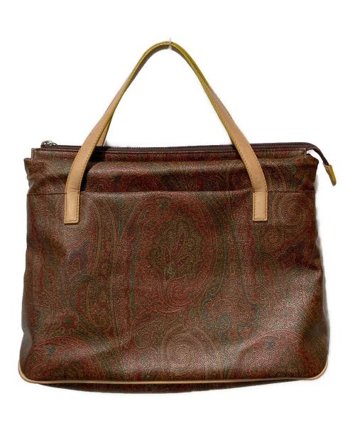ETRO（エトロ）ETRO (エトロ) トートバッグ ブラウンの古着・服飾アイテム