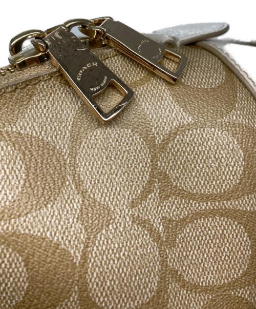 COACH（コーチ）COACH (コーチ) ハンドバッグ ベージュの古着・服飾アイテム