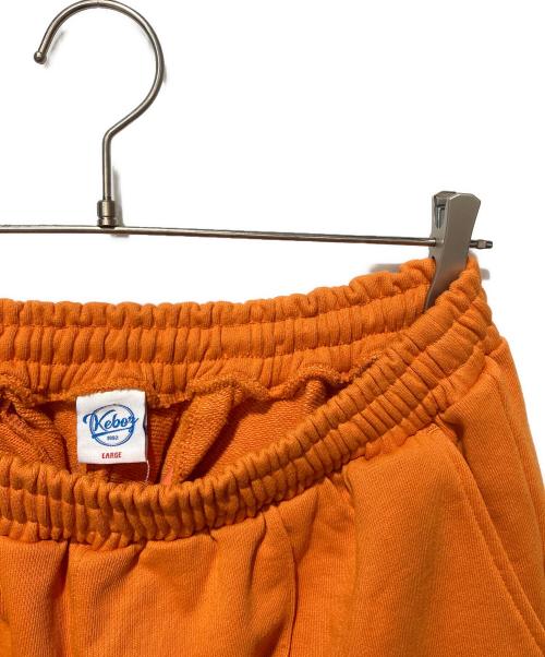 KEBOZ（ケボズ）KEBOZ (ケボズ) スウェットパンツ オレンジ サイズ:L 未使用品の古着・服飾アイテム